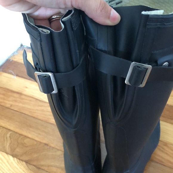 Hunter rain boots black - Picture 6 of 10